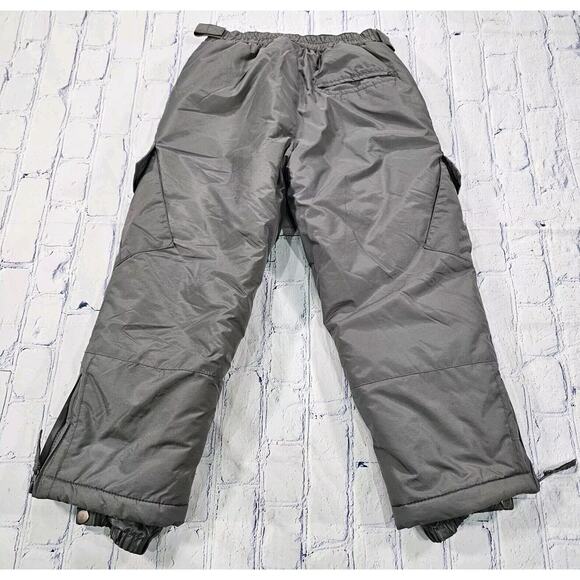 Reebok Insulated Adjustable Waist Snow Pants Gray YOUTH SIZE SMALL 8 - Picture 7 of 14